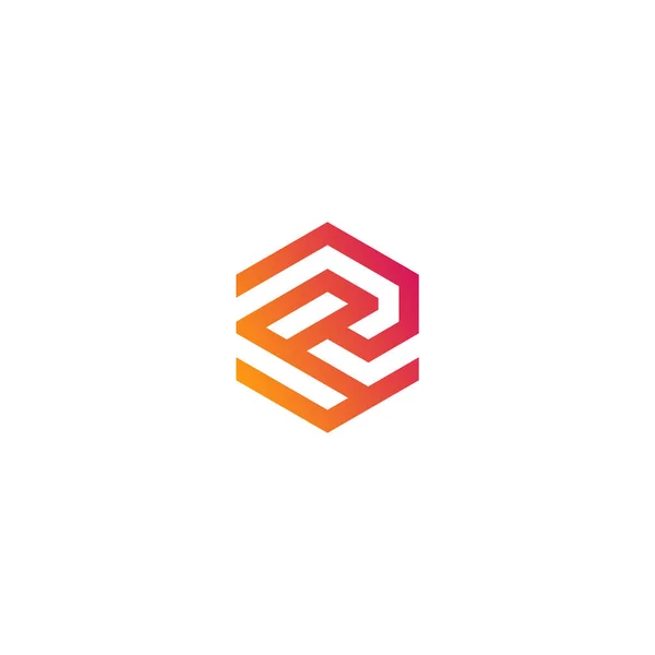 Creative Logo Geometric Style — Stock Vector