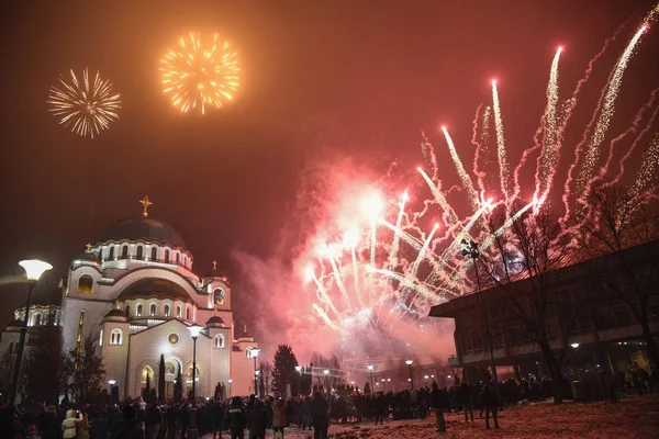 Orthodoxe Nouvel An célébration Images De Stock Libres De Droits