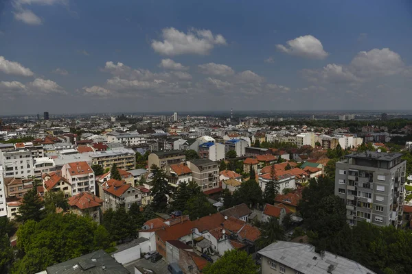 Belgrad şehir panoraması — Stok fotoğraf