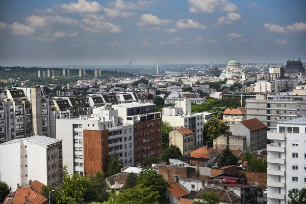 Панорама города Белграда — стоковое фото