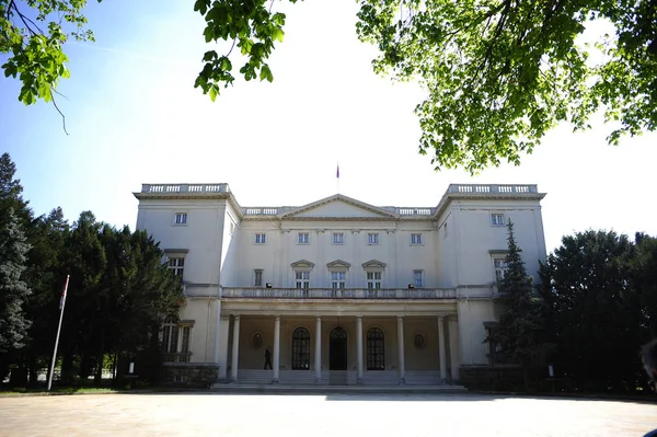 Residence of Serbian Royal family Karadjordjevich in Belgrade — Stock Photo, Image