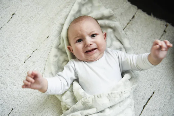 Menino chorando — Fotografia de Stock