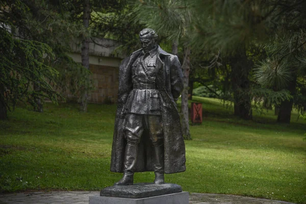 Belgrade Sérvia Maio 2019 Estátua Josip Broz Tito Museu Iugoslávia — Fotografia de Stock