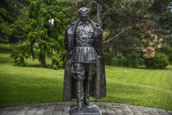 Belgrade Serbia May 2019 Statue Josip Broz Tito Museum Yugoslavia — 图库照片