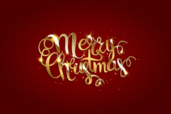 Joyeux Noël texte vectoriel  . — Image vectorielle