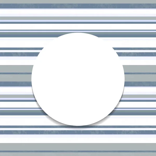 Кругла рамка на смугастому безшовному фоні . — стоковий вектор