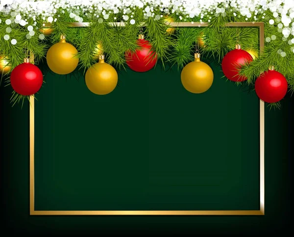 Natal ou decoração do ano novo —  Vetores de Stock