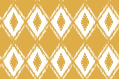 Dikişsiz desen Tribal Art Ikat