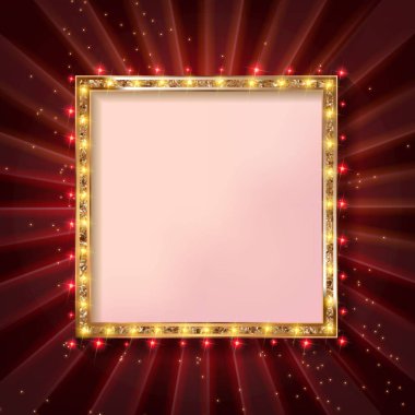 Kare parlak çerçeve