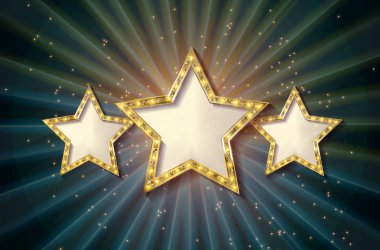 Retro Işık İşareti.