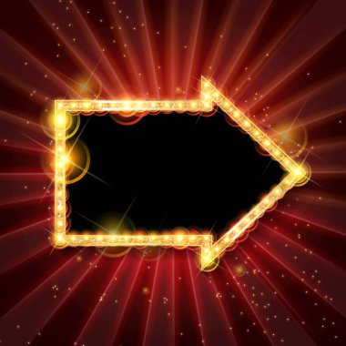 Vektör seçim çerçevesi ok simgesi.