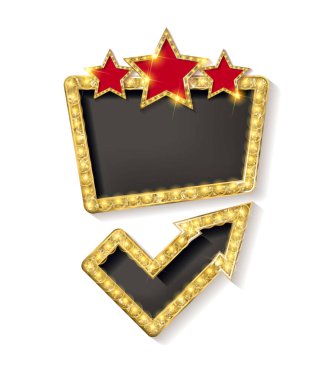 Retro Işık İşareti.