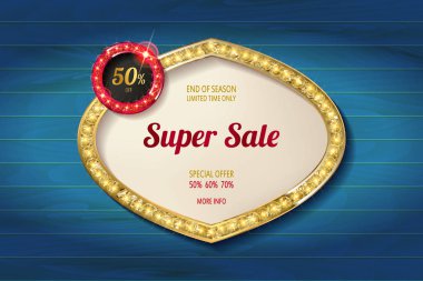 Retro işaret lamp en büyük satışı ile