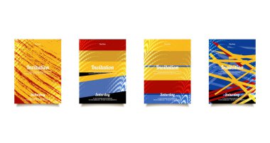 Kartları için Tebrikler ve imvitation ayarla.