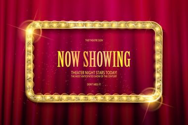 Parlak kırmızı kayan yazıyı Işık Ampüller