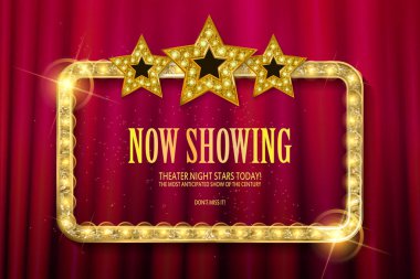 Parlak kırmızı kayan yazıyı Işık Ampüller