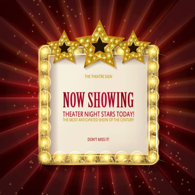 Cnema altın kare çerçeve