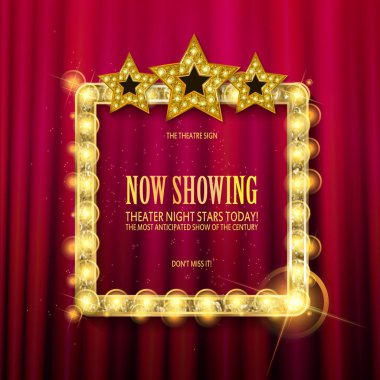 Cnema altın kare çerçeve