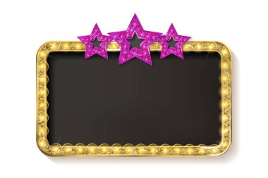 Parlak kırmızı kayan yazıyı Işık Ampüller