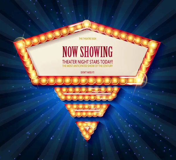 Sinema vektör çerçeve.