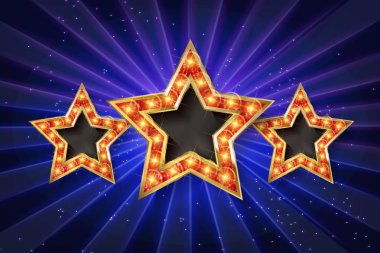 Retro Işık İşareti.