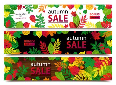 sonbahar satış afiş