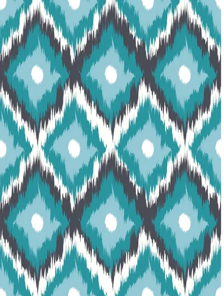 Dikişsiz desen Tribal Art Ikat
