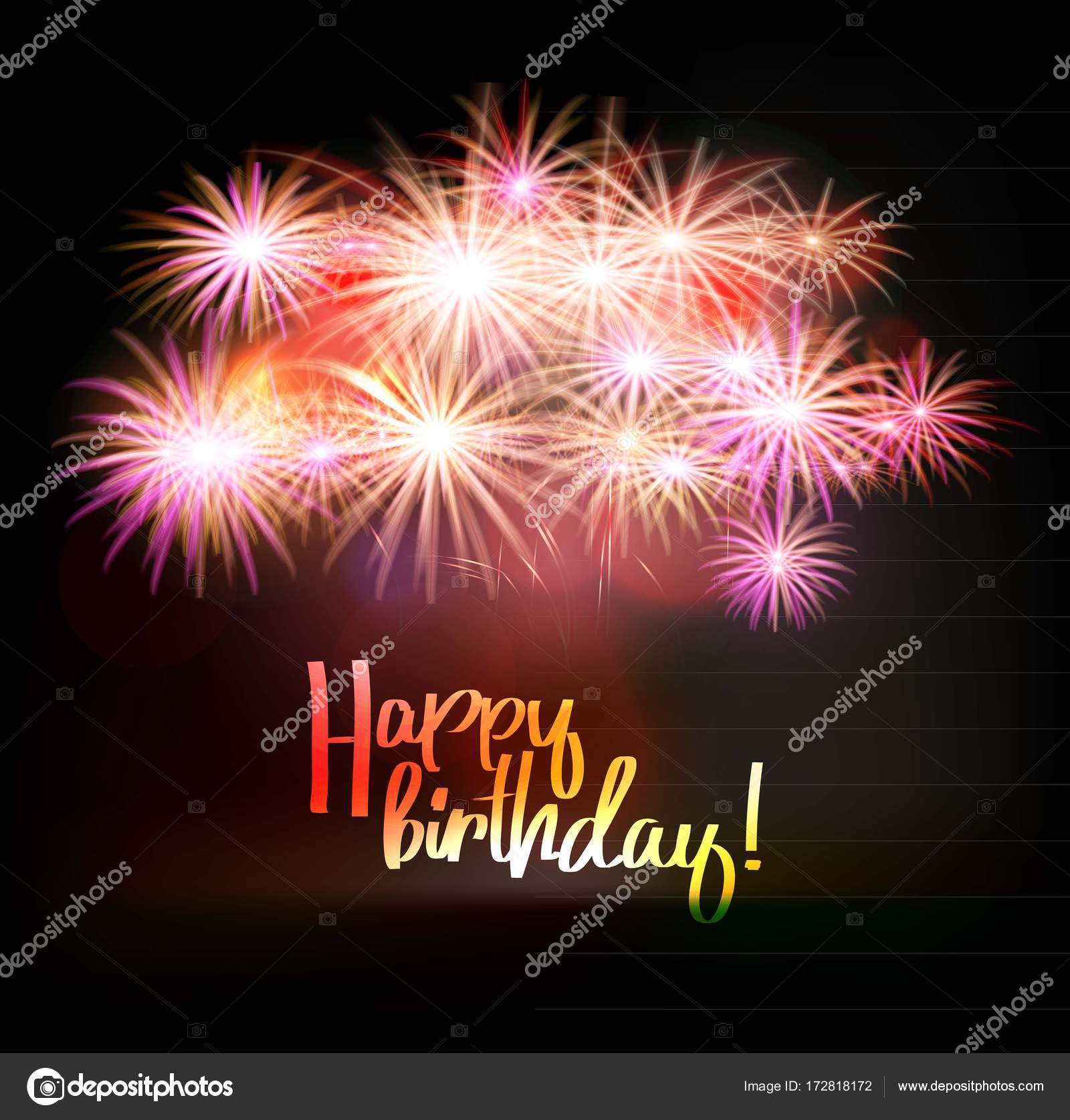 happy with greeting fireworks card video birthday fireworks Happy card greeting â Vector birthday Stock happy with greeting fireworks card video birthday fireworks Happy card greeting â Vector birthday Stock