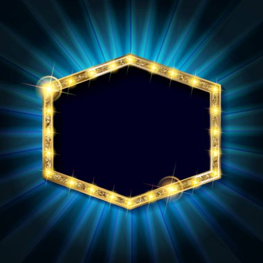 tiyatro veya sinema işareti işaret perde üzerinde