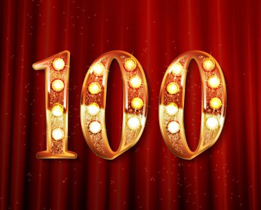 100 yıl altın yıldönümü Logo