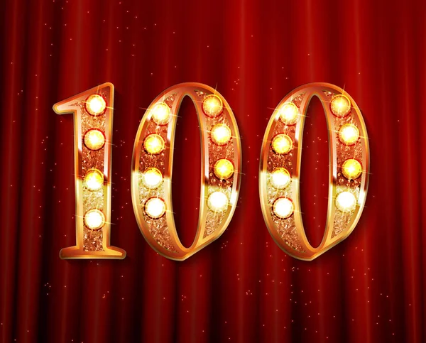 100 yıl altın yıldönümü Logo