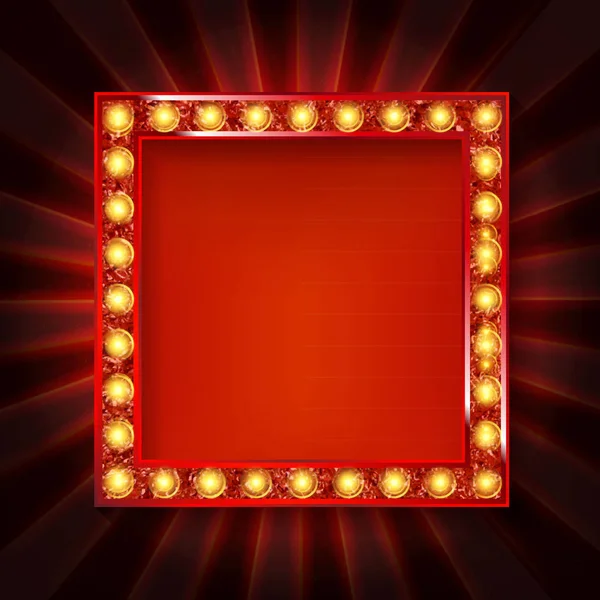 sinema altın kare çerçeve