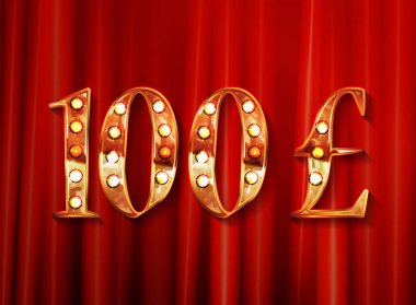 Altın 100 sterlin para