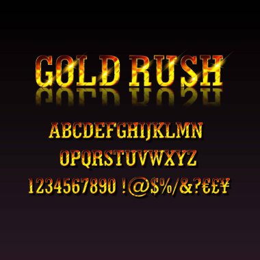 Vektör el yapımı yazı tipi. Klasik stil grunge desenli yazı tipi. Latin alfabesi harfleri ve numaraları.