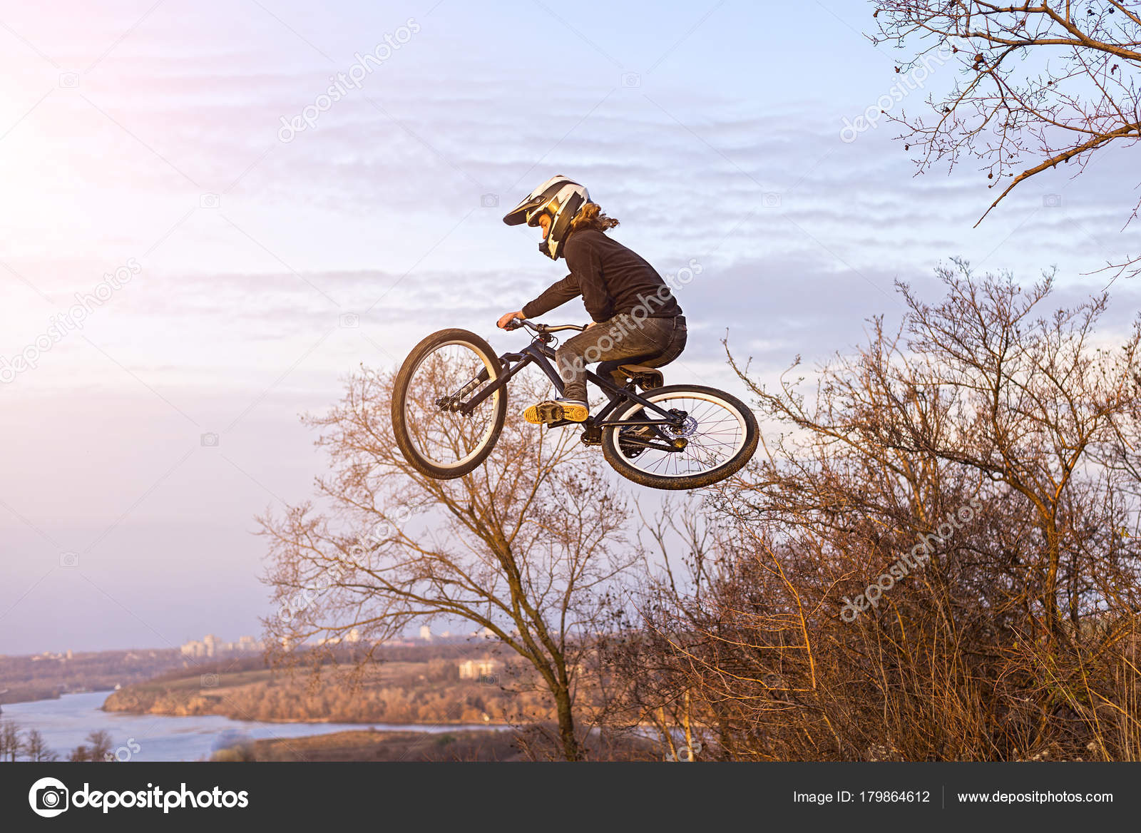 bike high jump