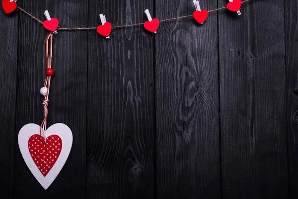 Achtergrond Valentijnsdag, vrije ruimte voor uw tekst. — Stockfoto