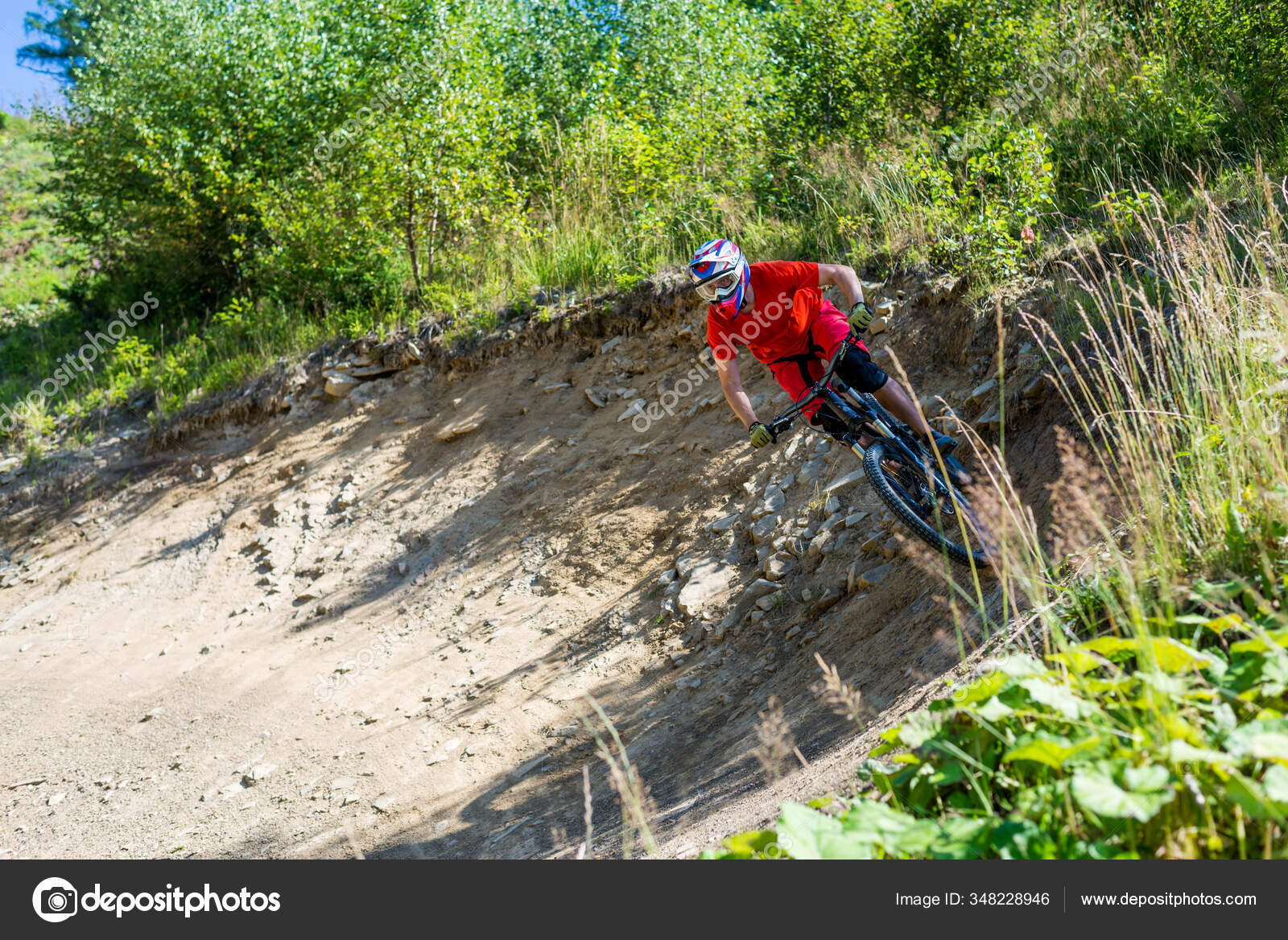 mountain biking full face helmet