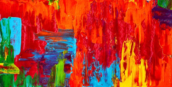Pintura al óleo abstracta. Pinceladas de arte acuarela. Arte moderno y contemporáneo. Fondo colorido —  Fotos de Stock