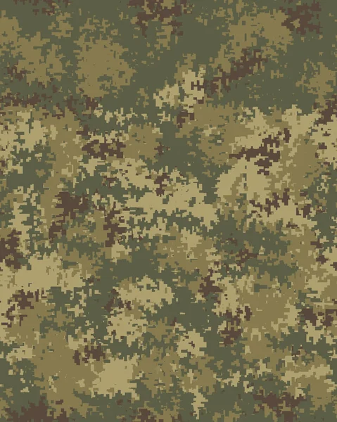 Digitala fashionabla kamouflagemönster — Stock vektor