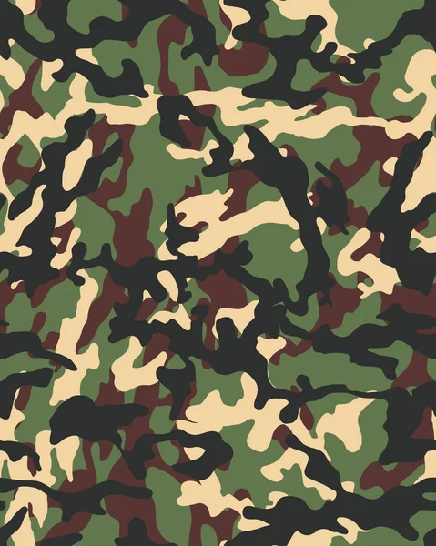 Camuflagem elegante sem costura — Vetor de Stock