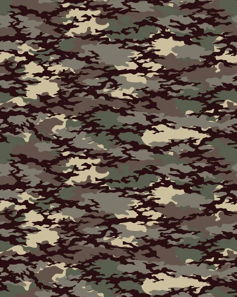 Camouflage à la mode Sans couture — Image vectorielle