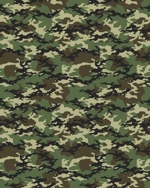 Naadloze camouflage modieus — Stockvector