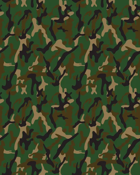 Modèle de camouflage à la mode — Image vectorielle