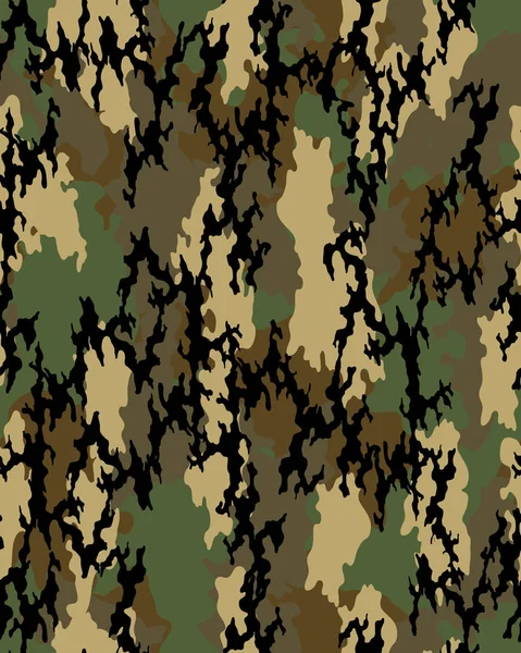 Modèle de camouflage à la mode — Image vectorielle