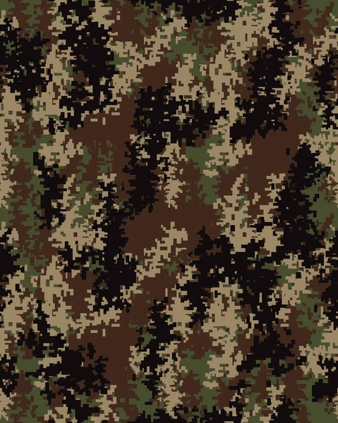 Camuflagem na moda digital — Vetor de Stock