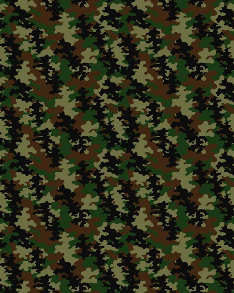 Modèle de camouflage à la mode — Image vectorielle