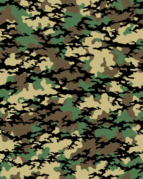 Motif de camouflage, sans couture — Image vectorielle