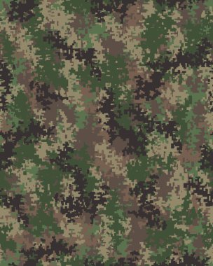 Dijital moda kamuflaj 