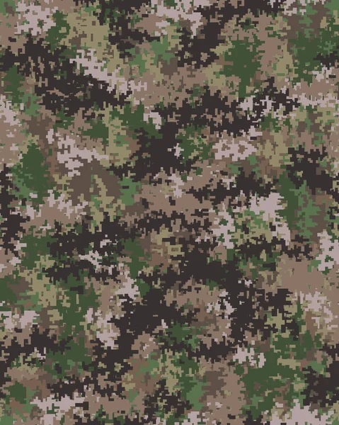 Camouflage numérique à la mode — Image vectorielle