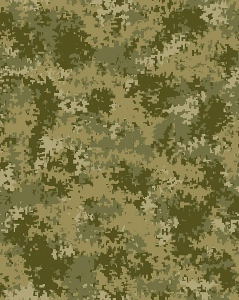 Modèle de camouflage à la mode numérique — Image vectorielle